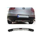 MKG Otomotiv Vw Golf Mk5 Uyumlu Gri Difüzör 4 Krom Egzoz Görünümlü Difizör Arka Ek Body Kit 2003-2009