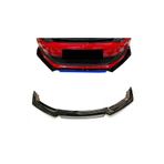 MKG Otomotiv Vw Jetta Mk6 Gri Renkli Şeritli Dilli Ön Lip 4 Prç Parlak Siyah ABS