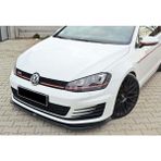 MKG Vw Golf 7 R Max Design Ön Ek Piona Black 2012+ Ön Tampon Eki