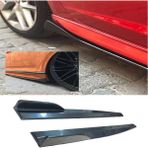 MKG Vw Golf Mk3 1991-1999 Kulaklı Yan Marşpiyel Altı Lip Kısa 86 cm Piona Black - 121 / Siyah