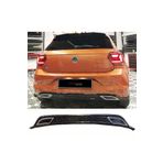 MKG Vw Polo Mk6 Sport Difüzör + Krom Egzos Piano Black 2018+ Abs Plastik