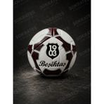 Mkm Lisanslı Taraftar Futbol Topu Beşiktaş - Siyah - Beyaz