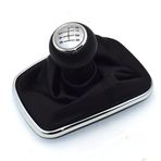 MKptopia 23 mm vites kolu vites kolu Gaitor Boot V-W Golf 4 IV MK4 GTI R32 Bo-ra Je-tta ile uyumlu - 6 vitesli gümüş kafa