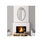 MKS Design 50x105 Duvar Dekor Aynası / Duvar Aynası / Konsol Aynası / Düzensiz Ayna / Estetik Ayna
