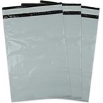 MKS Kargo Poşeti, Gri, 22x30 cm, Cepli, 10'lu Paket