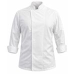 MKWorkwear FORTE Şef Ceketi – Modern Aşçı Kıyafeti | Erkek & Kadın Kullanıma Uygun | Kişiye Özel Üniforma ve İş Elbiseleri (Beyaz, XL)