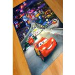 MKYHOME Halıforum Şimşek Mcqueen Arabalı Çocuk Odası Halısı Yıkanabilir-hp-663-1