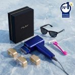 Mlay T16 Ipl Epilasyon Cihazı – 3.000.000 Atım, 3 Değiştirilebilir Başlık Seçeneği (Tüm Vücut / Yüz / Bikini / Akne / Cilt Yenileme), Soğutmalı Ağrısız, Ev Tipi, Kadın & Erkek - HR+SR+BK