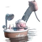 Mlhbcy Bebek Banyo Oyuncakları Bebek Oynayan Su Duş Başlığı Oynayan Çocuklar Su Oyuncakları Yüzme Banyo Duş Silindir Oyuncaklar (Yurt Dışından) - Pembe