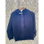 MLN Concept Baskısız Lacivert Kapişonlu Okul Sweatshirt - 9 - 10 Yaş