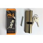 MLS 100 mm Pirinç Pvc Pimapen Kapı Göbeği Bareli (2 Anahtarlı)
