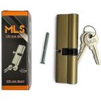 Mls Barel Kilit, Pvc, Pimapen, Kapı Kilit Göbeği, Yedek Anahtarlı, Euro Profil Silindir, Topuzsuz Çift Taraflı Kullanım, Dayanıklı Gövde, Sessiz Mekanizma, Kolay Montaj (104 Mm) - Antrasit - Option-1