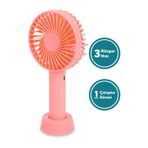 Mmctech 3 Kademeli Cep Boyu Sessiz Taşınabilir Mini Fan Usb Şarjlı Pervaneli Soğutucu Küçük El Vantilatörü