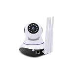 Mmctech Cmr 5 Kablosuz Wifi Ip Kamera 5 Antenli 1080p Full Hd 3 Mp Hareketli Kamera Gece Görüşlü Beyaz