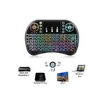 Mmctech Işıklı Kablosuz Mini Klavye Tv Televizyon Ps3 Dokunmatik Mouse
