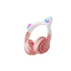 Mmctech Kulak Üstü Bluetooh Kulaklık Rgb Işıklı Katlanabilir Stero Oyun Ve Müzik Kulaklığı