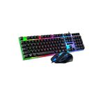 Mmctech Qpart Gm-14 2in1 Rgb Işıklı Oyuncu Klavye Mouse Seti Mause Işıklı Klavye Mause Set 2in1