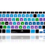 MMDW Apple Final Cut Pro Silikon Klavye Kılıfı MacBook Pro 13" 15" 17" (2015 veya Daha Eski Sürüm) için, MacBook Air 13 inç A1369/A1466 US/Kore Klavye Koruyucu Cilt