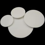 MMLFX 2 adet Yuvarlak Silikon Kauçuk Bıçak Mat Çap 21-83 mm Beyaz/Siyah Conta Isıya Dayanıklı Yalıtım Düz Conta 3,5 mm Kalınlık (Renk: Siyah, Boyut: 28 mm)