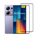 MMlife Xiaomi Poco M6 Pro 4G Ekran Koruyucu Temperli Cam HD Çizilmez Kabarcıksız Temperli Film Yüksek Tepki [2 Paket]
