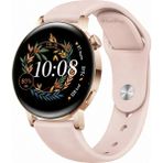 MMP Shop Huawei Watch GT3 42mm / GT2 42mm Uyumlu Yumuşak Soft Yüksek Kalite Spor Silikon Kordon - Pudra - HW GT2 / GT3 42mm