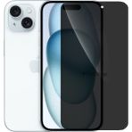 MMP Shop Iphone 15 Plus Uyumlu Tam Kaplayan Antistatik Hayalet Kırılmaz Ekran Koruyucu - Şeffaf - İphone 15 Plus