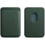 MMP Shop Iphone 17 / 17 Air / 17 Pro / 17 Pro Max Uyumlu Magsafe Cüzdan Kartlık Suni Deri Kartlık - Haki