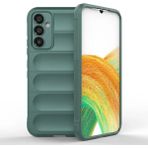 MMP Shop Samsung Galaxy A35 Uyumlu Kamera Korumalı Parmak Izi Bırakmayan Yumuşak Silikon Kılıf - Haki - GLX A35