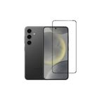 MMP SHOP Samsung Galaxy S24 Plus İle Uyumlu Tam Kaplayan Darbeye Dayanıklı Kırılmaz Cam Seramik Ekran Koruyucu