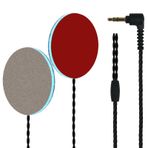 MMUSS Kablolu Ultra İnce Yastık Hoparlörler 4mm Uyku Kulaklıkları Yedek Siyah (3.5mm Jack)
