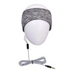 MMUSS Uyku Kulaklığı Göz Maskesi Uyku Gri Uyku için Ultra İnce HD Stereo Hoparlörler Uykusuzluk, Yan Uyuyanlar, Şekerleme, Horlama, Hava Yolculuğu, Meditasyon, Rahatlama için Mükemmel (3,5 mm Jack