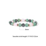 MMZ STORE Aventurin & Pembe Kuvars & Hematit Doğal Taş Bileklik 8mm PRA-8385722-104939