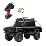 Mn Model MN111 1/18 Land Rover Defender 110 4WD Rc Model Rock Crawler Offroad Uzaktan Kumandalı Araba Truck Rtr Lisanslı Siyah+Dahili Işık Seti MN-111