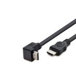 MN6 HDMI Kablo 1.5 Metre 90 Derece L Tip Köşe Başlıklı – Full HD 1080p – TV, Monitör, Laptop Uyumlu – Siyah PVC (MN6 MN314K)