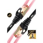 Mn6 M109Xf 3 Metre Cat7 Kablo/26Awg-10Gbps-600 Mhz-10000Mbps%27E Kadar./Cat7 Ethernet Kablosu