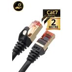 MN6 M109XF Cat7 Kablo/2 METRE-26AWG-S/FTP/10GBPS-600 MHZ-10000MBPS%27E Kadar/cat7 Ethernet Kablosu