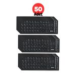 MN6 Map01 Arapça Klavye Etiketi-Notebook Pc Uyumlu/50 Adet-Silinmez-Arapça Klavye Sticker-Arapça Klavye
