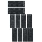 MN6 MF01 F Klavye Sticker/10 Adet-Laptop PC Uymlu-Silinmez/Türkçe F Klavye Sticker (10)