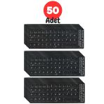 Mn6 Mf01 Türkçe F Klavye Sticker/Kaliteli -50 Adet/Türkçe F Klavye Etiketi