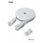 MN6 MN112S Cat6 3 Metre Ethernet Kablosu-1000 Mbps Gigabit Destekli-Flat (Yassı) CAT6 Internet Kablosu