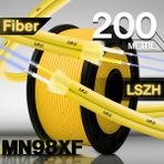 MN6 MN98XF Lszh Fiber Optik Kablo 2 Hat G652D –200 Metre- Profesyonel Iç Mekan Fiber