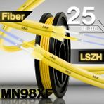 MN6 MN98XF Lszh Fiber Optik Kablo 2 Hat G652D –25 Metre- Profesyonel Iç Mekan Fiber