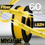MN6 MN98XF Lszh Fiber Optik Kablo 2 Hat G652D –60 Metre- Profesyonel Iç Mekan Fiber