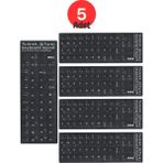 Mn6 MTRQ Türkçe Q Klavye Sticker/Silinmez-Laptop Pc Uymlu-5 Adet/Türkçe Q Sticker