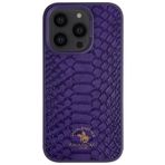 MN6 Santa Barbara Polo Knight-iphone 14 pro deri kılıfı-yılan Derisi Tasarımı-iphone 14 pro deri kılıfı apple-Telefonunuzu hem korumak hem de tarzınızı yansıtmak için ideal Bir seçenektir.Mor
