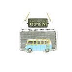 Mnk 1510E-5470 Dekoratif Metal Dekorlu Kapı Yazısı Minibüs