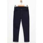 Mnk Baby & Kids Gabardin Fermuarlı Cepli Erkek Çocuk Pantolon M00790 - Lacivert - 9 Yaş