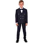 Mnk Baby & Kids Montero Kruvaze Italyan Kesim Erkek Çocuk Takım Elbise Lacivert Regular Fit 5 Yaş MNK5689