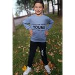 Mnk Baby & Kids Young 2iplik Mevsimlik Erkek Çocuk Eşofman Takım %80 Pamuk 9 Yaş MNK0552 - Mavi