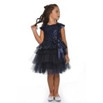 Mnk Baby&Kids Pul Payet Tütü Parti Elbisesi 0275 Lacivert
